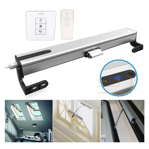 Abridor de ventanas inteligente de 24V con motor eléctrico regulable y Tuya 3