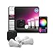 Produktbild Philips Hue Starter Kit: Bridge Pro + 3 E27 Smarte Glühbirnen + Smart Button, White and Color Ambiance, Smart Light Hub, kompatibel mit Alexa, Google Assistant, Samsung SmartThings, Apple Home