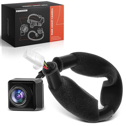 Image of A-Premium Park Assist Camera Rear View Backup Reverse Camera Compatible with Select Nissan, Infiniti Models - 2016-2020 Pathfinder, 2016-2020 QX60 - Replace# 284423JA3C