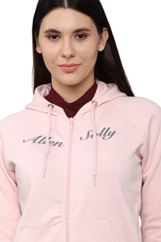 Image of Allen Solly Women's Cotton Hooded Neck Sweatshirt