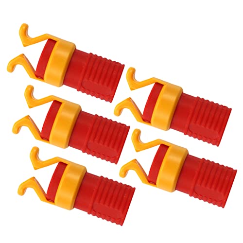 KONTONTY 5pcs Screw Holder Small Screw Clamps Screw Clips Screws Holding Tools Hand Screw Clamps Woodworking Tool Woodworking Screw Gripper Fixing Tool for Woodworking Screw Fixing Tool Abs
