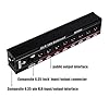 Geavonyg XLR 1 in 8 Out Balanced Music Splitter for Professional Studio and Live with a Looping Output Out Sound Splitter #3