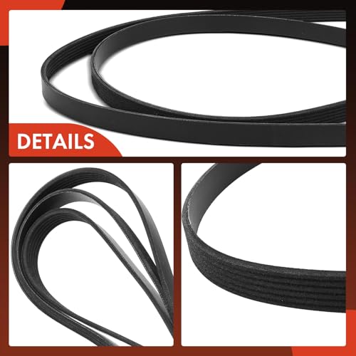 A-Premium Serpentine Belt 6-Rib 100.54 In by A-premium - Used condition - Image 7
