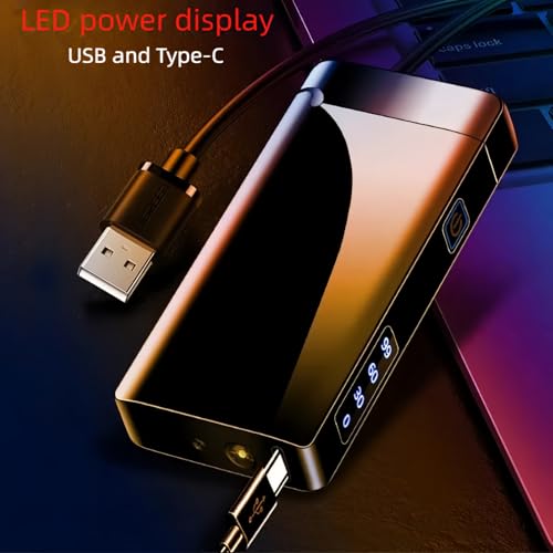 Encendedor Eléctrico Recargable USB-C Azul miniatura 4