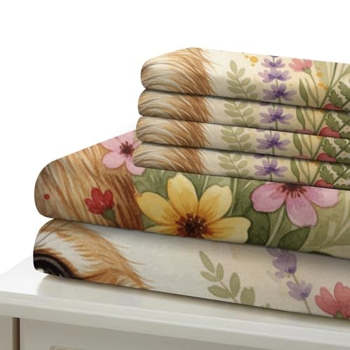 Housse de couette suricate 3D en microfibre durable de qualité supérieure - 7