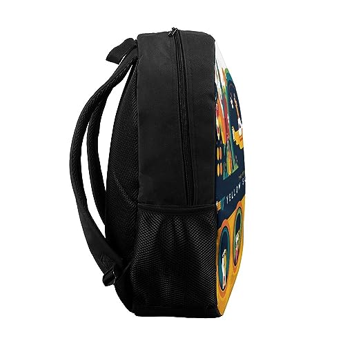TANACC The Beatles Sacs À Dos Scolaire Pour Enfants,Rock Band Sac Scolaire 3D Pour Garçons Filles Sac À Dos Décontracté De Voyage Léger Pour Camping,Voyage - Les Beatles, Paul McCartney, John Lennon, RIngo Starr, George Harrison TANACC The Beatles Sacs À Dos Scolaire Pour Enfants,Rock Band Sac Scolaire 3D Pour Garçons Filles Sac À Dos Décontracté De Voyage Léger Pour Camping,Voyage – Image 8