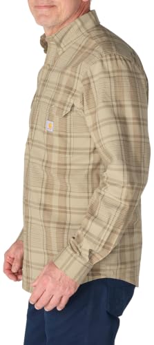Image of Carhartt Men's Fort Loose Ls Plaid Shirt