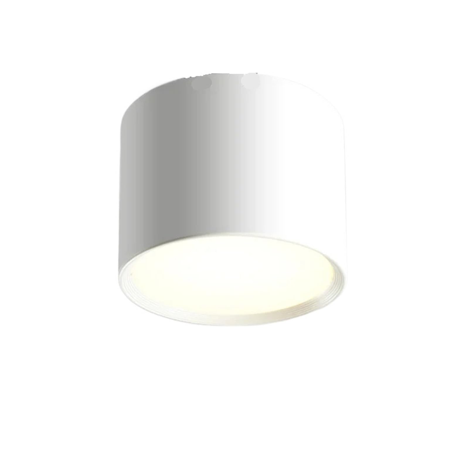 eufeifeiegds Dimmbare LED-Einbauleuchte im nordischen Stil, 9 W, 15, 20, Aufputz-LED-Spot for Wohnzimmer, Schlafzimmer, Innenbeleuchtung, 220 V Wechselstrom(White,NATURAL WHITE 4000K_20W DIMMA BLE)