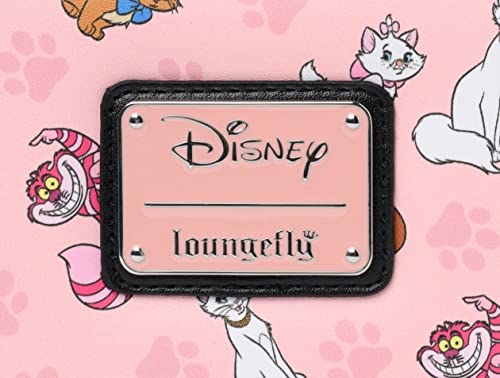 Loungefly Disney Cats Wallet Zip Around Clutch Faux Leather #TOP6