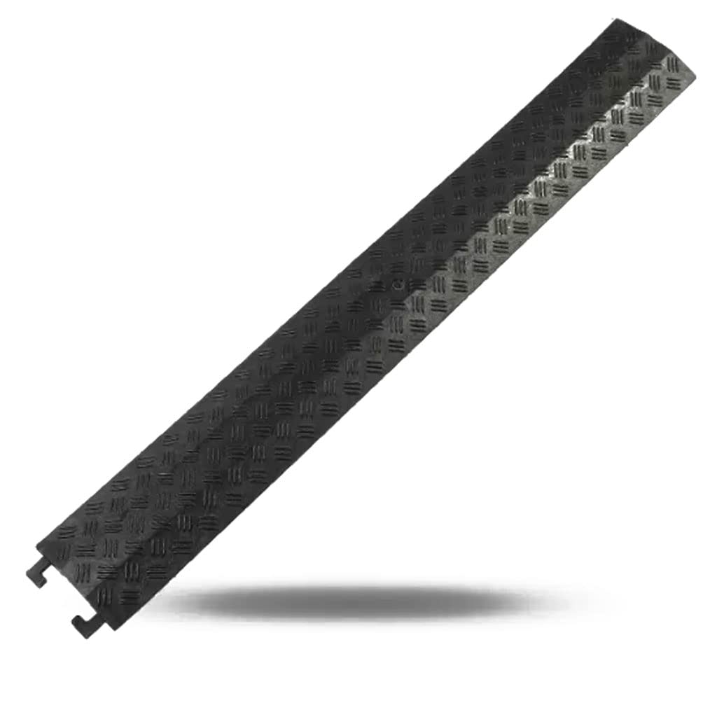 Mangueras de rampa de conducción de un Solo Canal de Alta Resistencia, Protector de Cables, Protector de Cables de almacén, ocultador de Cables para gestión de Cables de Suelo