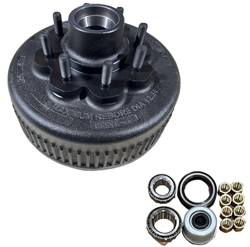 M-Parts for Dexter 8000 8K Axle Hub & Drum Kit 8-6.50 5/8