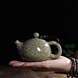 Superbes ensembles théière et tasse en céramique chinoise artisanale, parfaits pour les amis, les partenaires commerciaux et la famille.