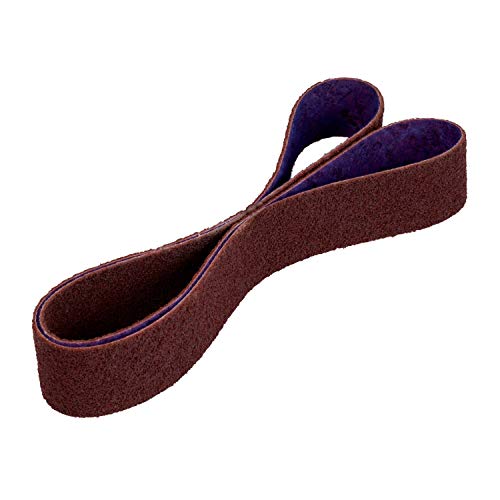 3M Scotch-Brite Durable Flex Belt, 1/4 in x 18 in, DF-BL, A/O Coarse, 20 per case, Non-woven, Aluminum Oxide, Sanding Belt, For Grinding, Finishing, and Surface Preparation