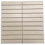 Porcelanico enmallado, malla de 30x30cm. Color Trend Beige (Almond)