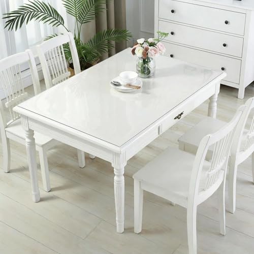 Nappe PVC transparente 2mm protecteur de table premium résistant - 2
