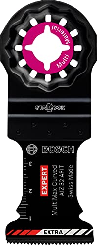 Bosch Professional 1x Hoja de multiherramienta Expert MultiMax AIZ 32 APIT (para Láminas de acero inoxidable, Anchura 32 mm, accesorios Multiherramienta)