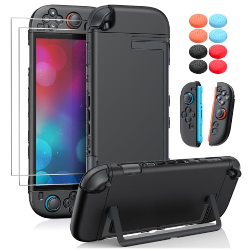 Image of WAXITY Dockable Protective Case for Nintendo Switch 2-Black