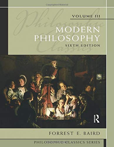 Philosophic Classics, Volume III