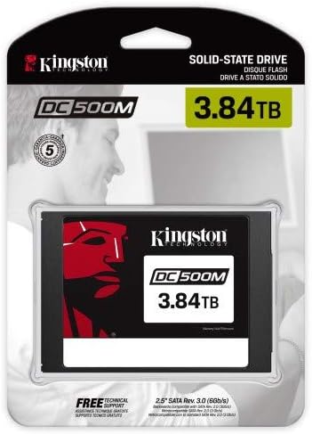 Kingston Data Centre DC500M(SEDC500M/3840G) Enterprise Solid-State Drives -SSD 2.5” 3840GB