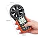 Proster Handheld Digital Anemometer - Portable Wind Speed Meter CFM Meter Wind Gauge Air Volume Measure with LCD Backlight for Outdoors Sailing Surfing Fishing