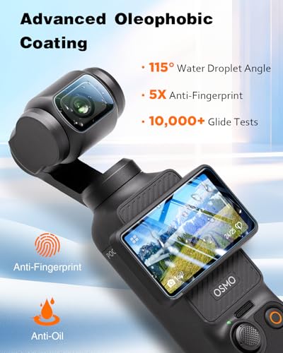 Image of LK 2+2 for DJI Osmo Pocket 4 /3 /Xtra Muse Screen Protector+Lens Protector