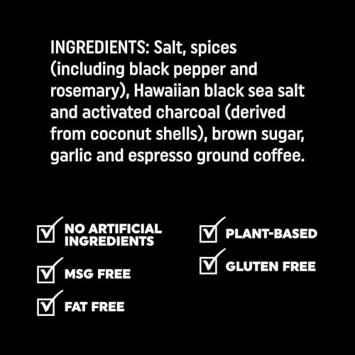 Fire & Smoke Society Black & Tan BBQ Steak Rub Beef Seasoning