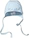 Sterntaler Häubchen für Jungen mit Bindeband, Alter: ab 0 Monate, Größe: 33, Blau