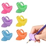 COYUN 6 Pcs Adaptador Lapiz para Niños, Soporte de Lápiz de Niños Herramienta de Corrección de Postura de Escritura para Lápices, Adaptador Lapiz Pencil Grip de Ergonómicas Herramienta