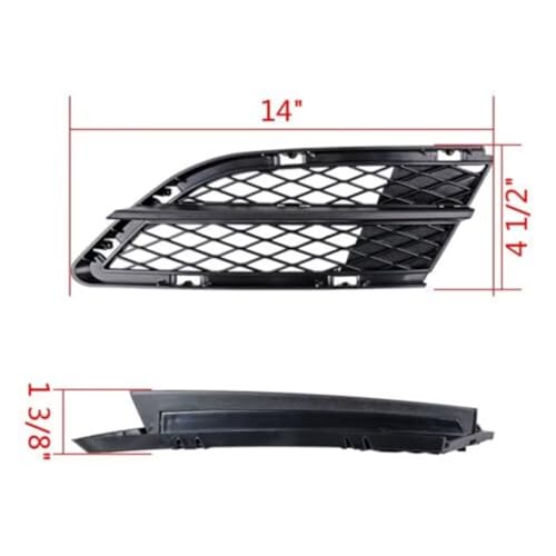 Luz antiniebla parrilla malla izquierda derecha para parachoques inferior LCI 2008-2012 E90 E91 3