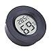 censhaorme Display LCD Strumenti Mini Rotonda termometro Digitale igrometro del congelatore di Frigorifero Esterna Temperatura Interna del Tester del Tester