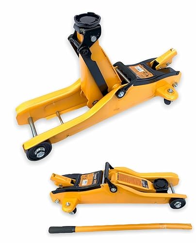 Topolenashop Crick Auto 2.5T Cric Carrello Sollevatore Ribassato Basso Da 85 A 325Mm 651311