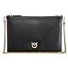 Pinko Flat Classic Vitello Seta, Borsa Donna, Z99q_nero-antique Gold, Taglia unica