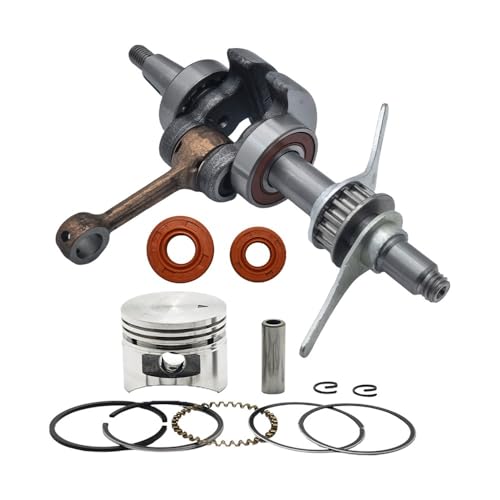 Cigüeñal GX25 para solucionar pérdida de compresión con pistón de 35 mm y retenes 2