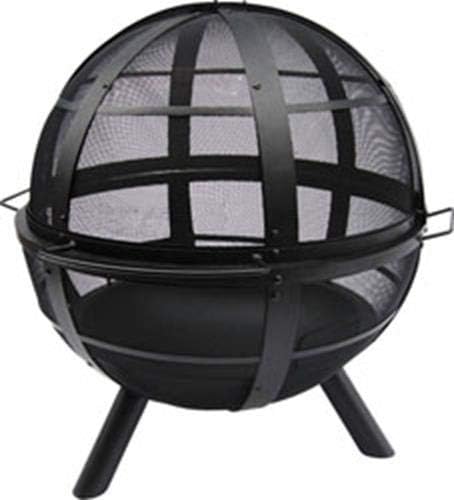 Landmann USA 28925 Ball of Fire Outdoor Fireplace, Black