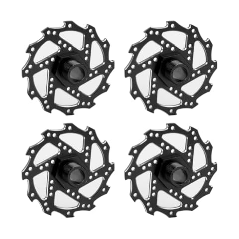 Aluminum with Disk w/Hex Upgrades Part for Arrma 1/8 Kraton/Notorious/Outcast/Talion/Typhon 6S BLX, Alloy 17mm Brake Disc Wheel Hex Hub, Aluminium Hops Up, RC Disc Metal Rim Decoration (Style-1) Cover