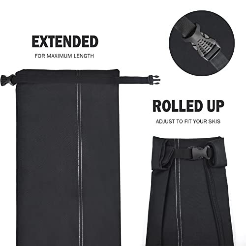 AUMTISC Ski Bag and Boot Bag Combo - Padded Ski Bags for Air Travel, Adjustable Length for Skis Up to 200 cm by AUMTISC - Image 4