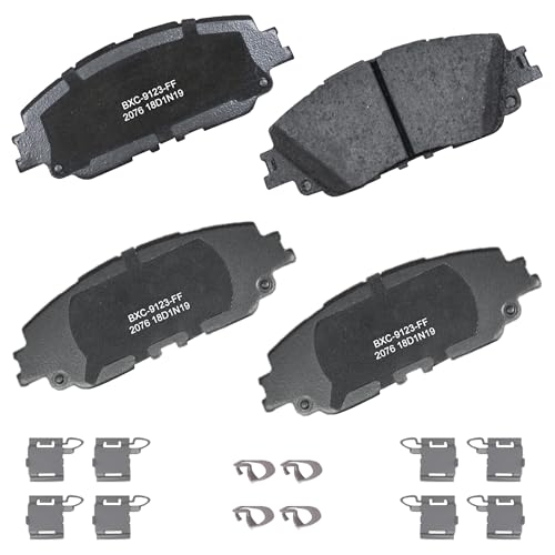 Image of Bendix Premium SBC2076 Ceramic Front Brake Pads for Select Models Lexus ES250,ES300h,ES350,UX200,UX250h,Toyota Avalon,Camry,C-HR,Corolla Cross,RAV4,Venza