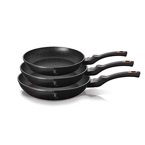 Imagen de Berlinger Haus Set de 3 sartenes Black Rose