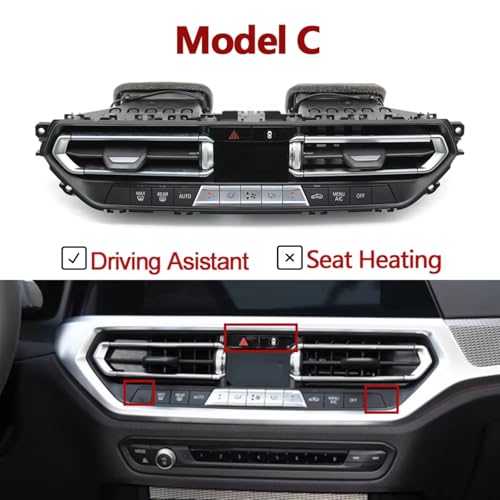 Grille Ventilation Climatisation pour BMW Série 3 G20 et X3 G01