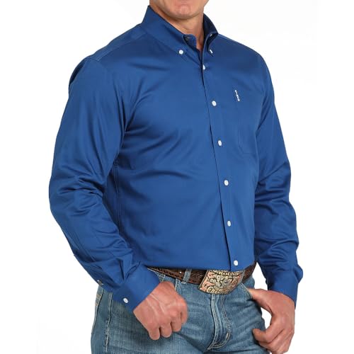 Cinch Men's Royal Blue Shirt3