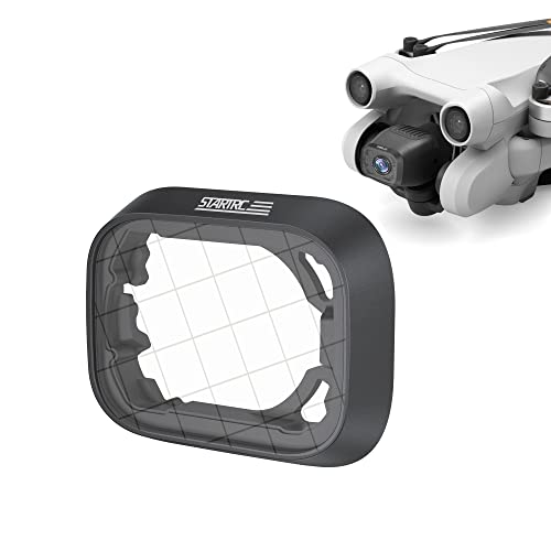 UBEIYI Objektivfilter für DJI MINI 3 Pro, Sternfilter Star Light Kameraobjektivfilter Linsenfilter Einstellbar CPL Filter Kamera Objektiv Filterset Anti-Öl Kompatibel mit DJI MINI 3 Pro Drohne Zubehör Cover
