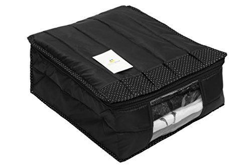 Image of Homestrap Quilted parachute Trouser /Pant Covers - Black - Set of 3