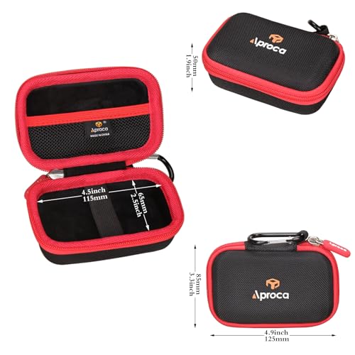 Aproca Portable Hard Storage Case, for Garmin inReach Mini 2 Satellite Communicator and Accessories
