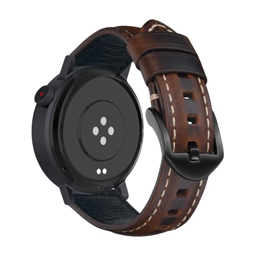 [KeeFos] 22mm �o���h CMF by Nothing Watch 3 Pro/CMF by Nothing Watch Pro 2 �Ή� ���U�[ �����o���h �v�X�g���b�v �_�炩�� �ւ��x���g �j�����p �����x���g (�_�[�N�u���E��)