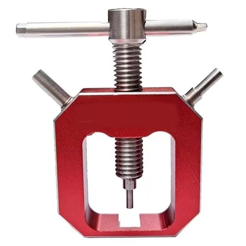 Small Gear Puller Red Color Metal Pinion Bearing Puller Professional Replacement Gear Removal Tool for RC Drift, RC Car, Model Car Wheel Bearing Small