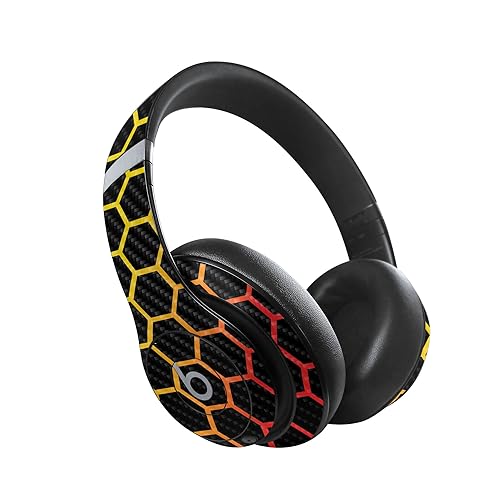 Image of MightySkins Carbon Fiber Skin Compatible with Beats Studio Pro - Primary Honeycomb | Protective, Durable Textured Carbon Fiber Finish | Easy to Apply