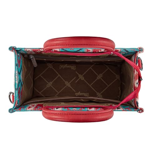Image of Wrangler Aztec Tote Bag for Women Boho Shoulder Purses and Handbags