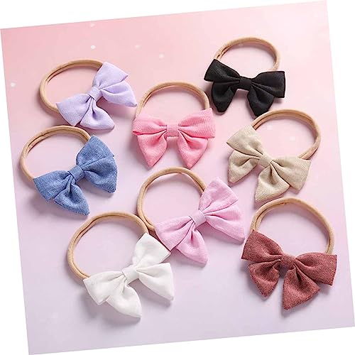 VICASKY Hair Bands for Babies Head Wrap for Newborns Hair Bows for Baby Girls Comfortable Breathable4