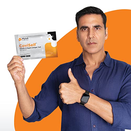 Image of Mylab CoviSelf COVID-19 Self Test Kit for Home,Proven Highest-Accuracy ICMR Approved (Pack of 2)