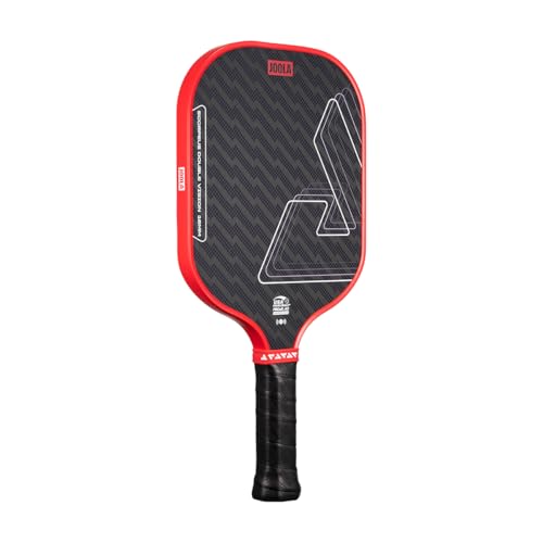 Image of JOOLA Double Vision 16mm Pickleball Paddle - Signature and Standard Shape - Aramid Surface for Softer Responsive Touch - SK Film for Reduce Vibration - USAP Approved - NFC Chip Enabled